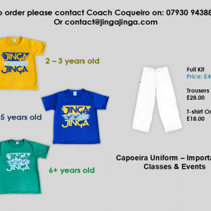 2026 Jinga Jinga Capoeira Full Training Kit